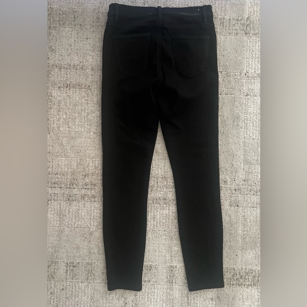CURRENT/ELLIOTT Women's Black Jeans in Size 26 - Picture 4 of 11